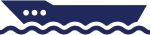 A graphic of a barge representing 35K bbl offshore barges in Southern Devall's fleet